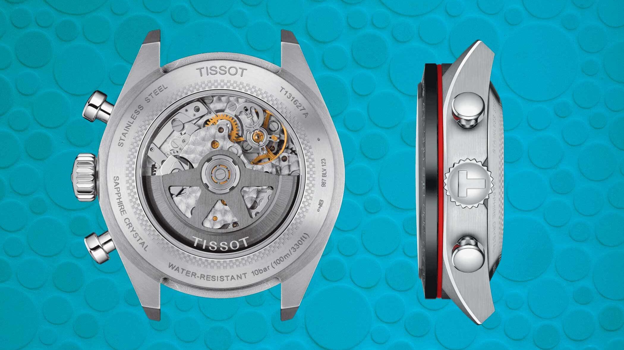 Detalles de los Tissot T-Sport PRS T131.627.16.042.00 y T131.627.11.052.00