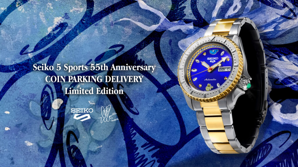 Reloj SEIKO COIN PARKING DELIVERY SRPK02K1, la última edición Limitada 5 Sports 55 Aniversario