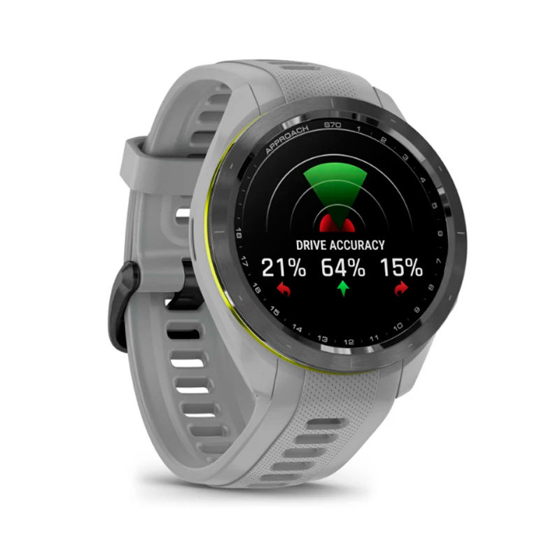 010-02746-11 Reloj Garmin Approach S70 42mm bisel gris con correa gris