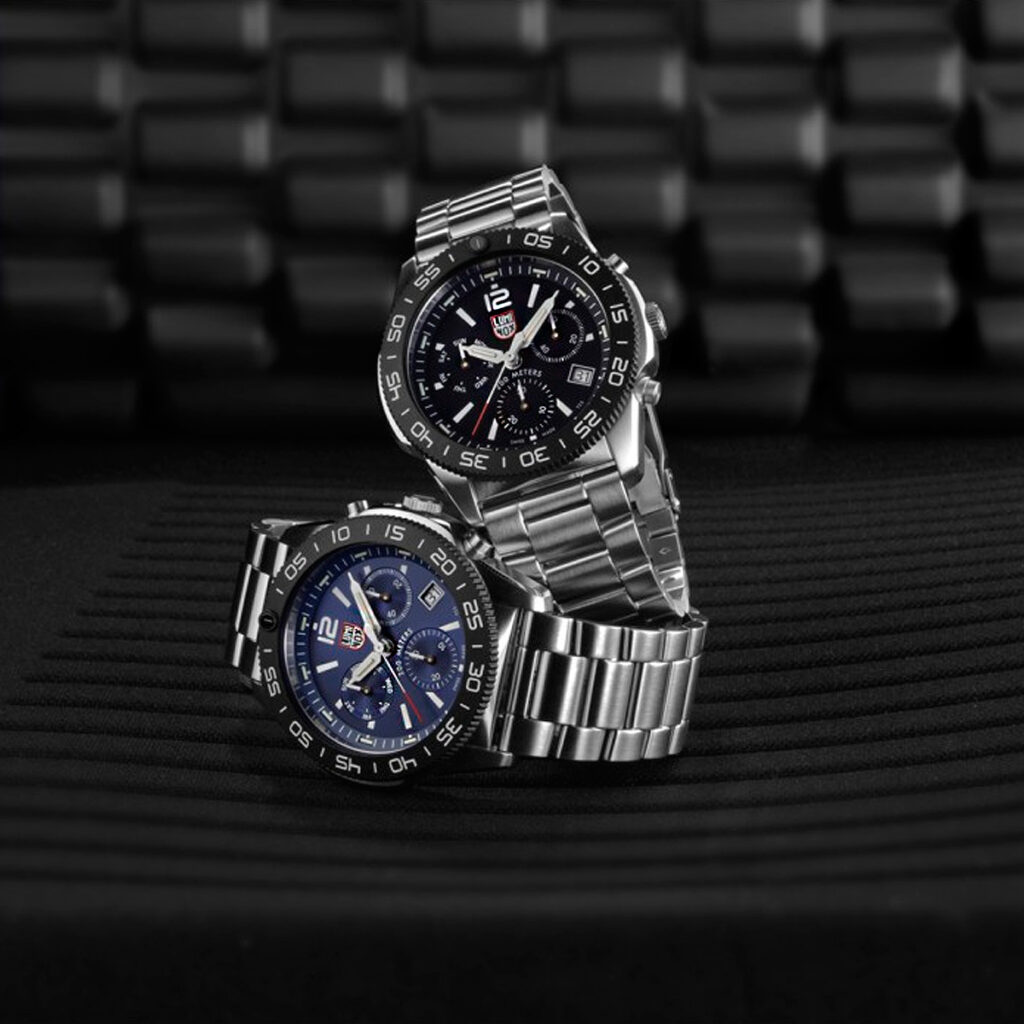 relojes luminox con correa de acero