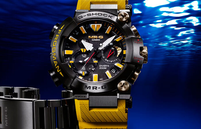 Casio MR-G FROGMAN MRG-BF1000E-1A9DR, un reloj edición limitada muy llamativo