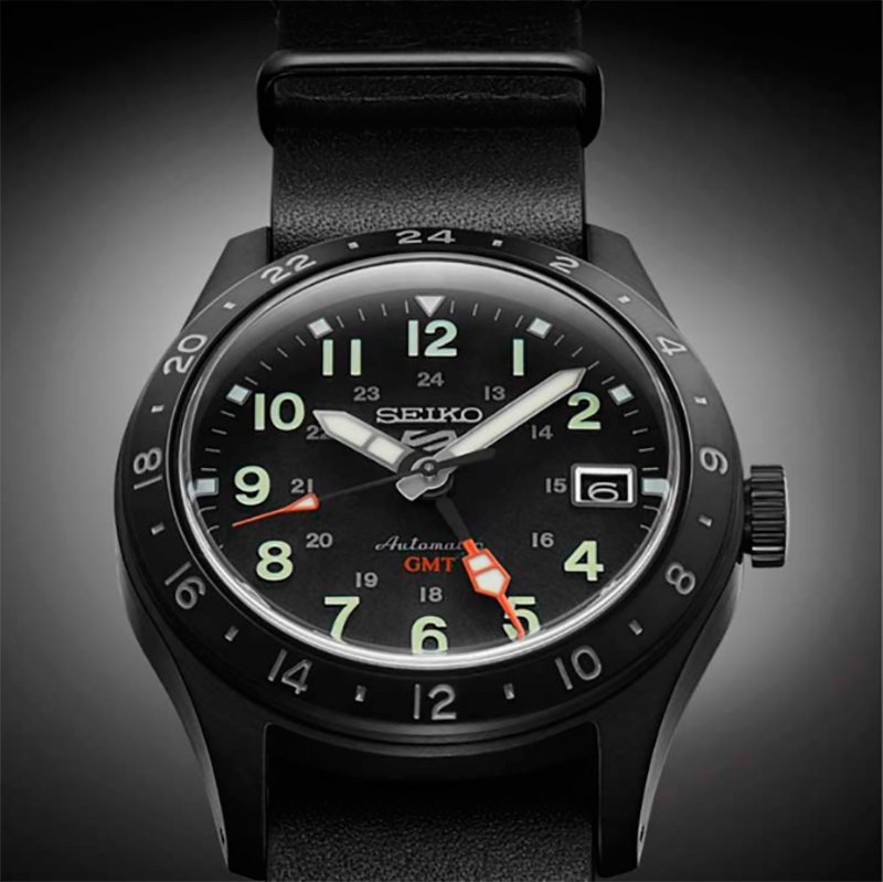 RELOJ SEIKO 5 SPORTS FIELD ESTILO URBANO GMT SSK025