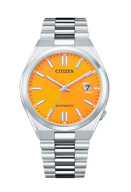 RELOJ CITIZEN AUTOMÁTICO TSUYOSA NARANJA 40MM NJ0150-81Z