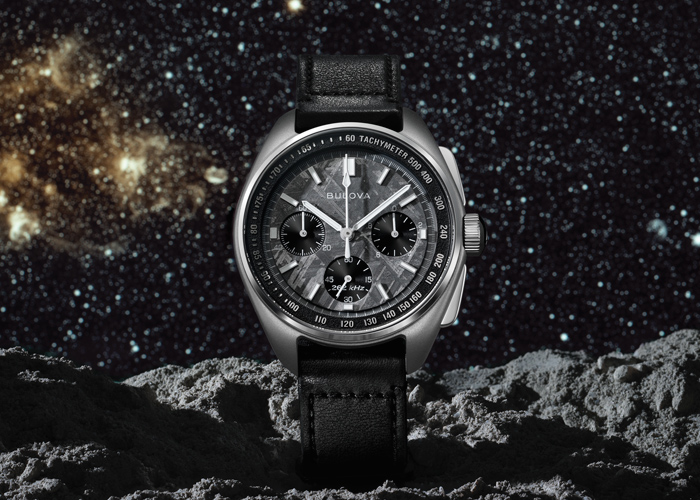 RELOJ BULOVA LUNAR PILOT METEORITE EDICION LIMITADA 43,5MM 96A312