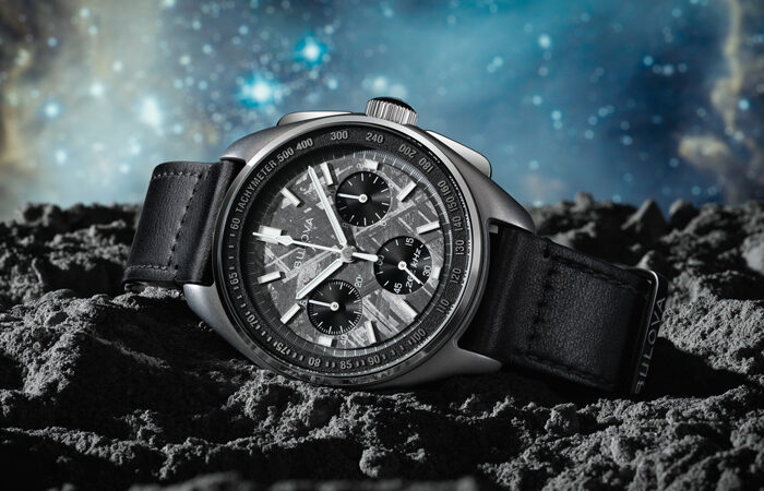 Edición Limitada Bulova Lunar Pilot Meteorite 96A312