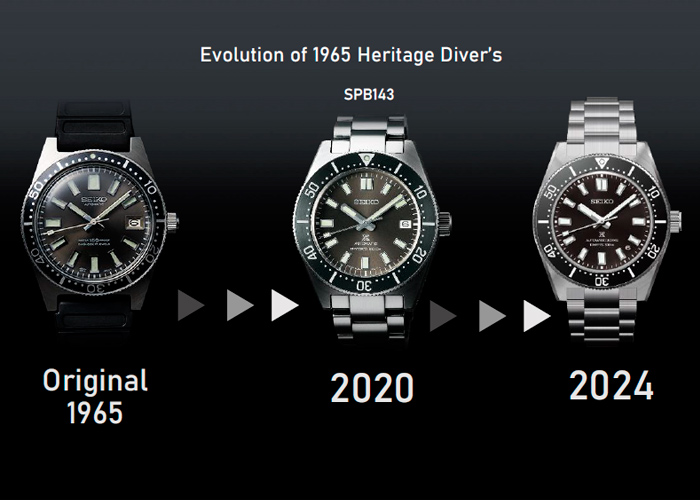evolucion Seiko 1965 Heritage Diver´s