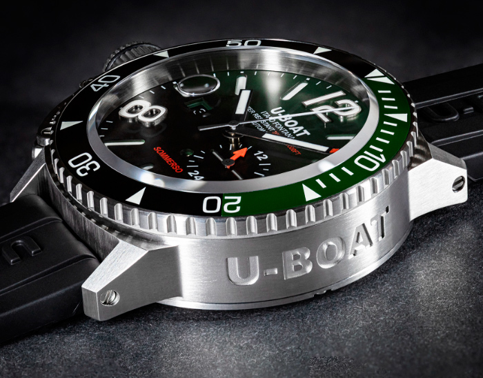 caja U-boat Sommerso verde