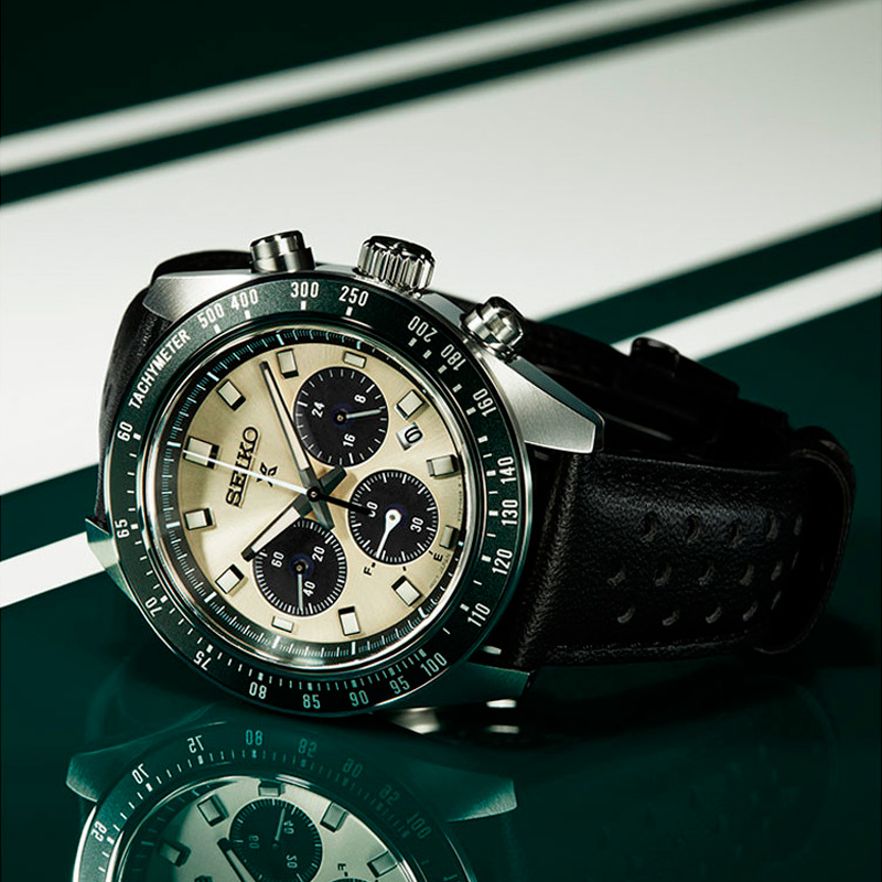 Seiko Prospex Speedtimer Solar Verde