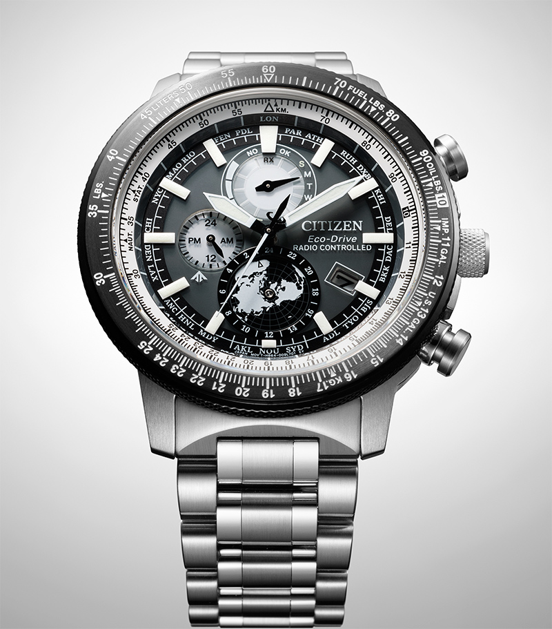 RELOJ CITIZEN RADIOCONTROLADO ECO-DRIVE GEO TREKKER 46MM BY3006-53H