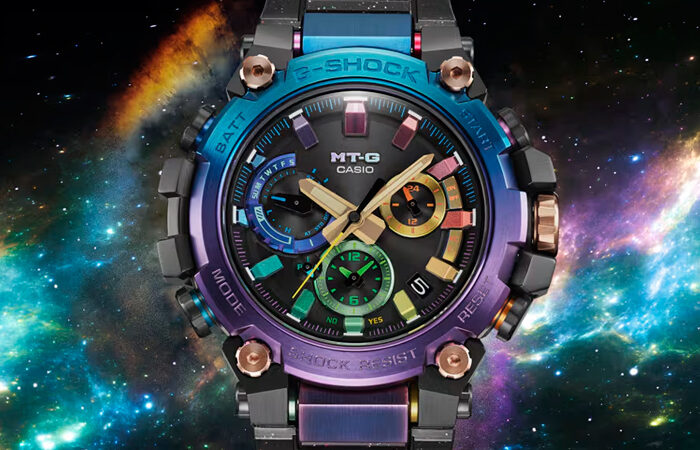 Casio G-Shock MTG-B3000DN-1AER inspirado en las nebulosas