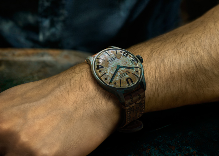 Detalle U-boat Darkmoon Unico 9600