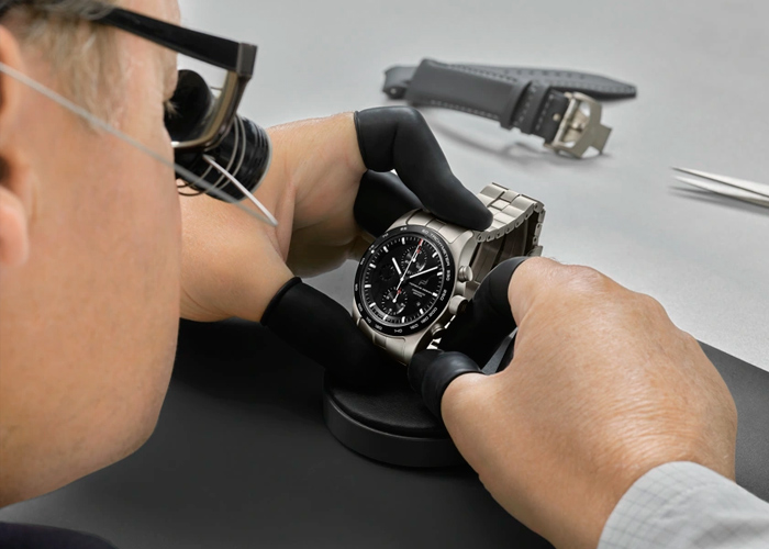 Creación de los relojes Porsche Design