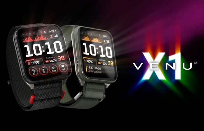 Descubre el nuevo Garmin Venu X1, el reloj deportivo premium diseñado para deportistas que quieren superar sus marcas.