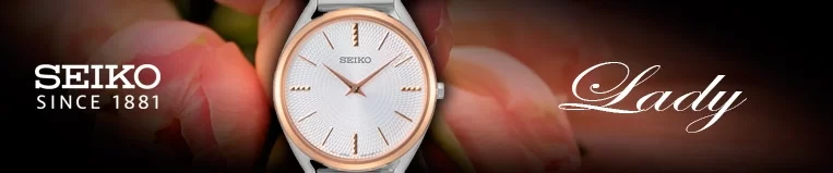 Seiko Lady en tu relojería online Larrabe. Todas las colecciones Seiko