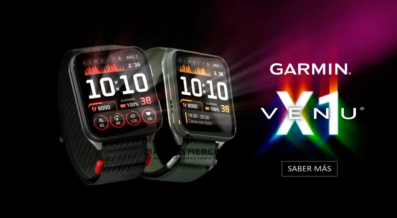 Colección de relojes Garmin Venu X1