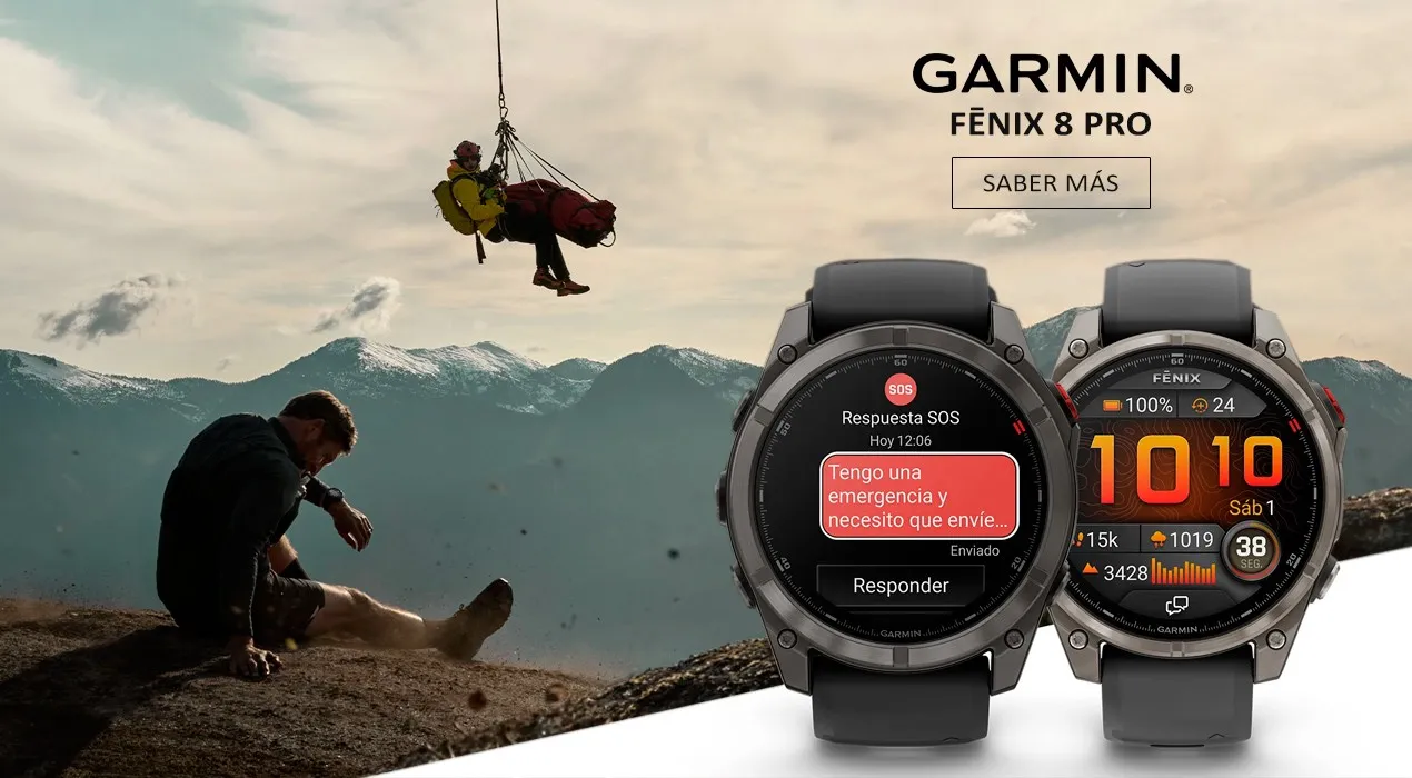 Colección de relojes Garmin Fenix 8 PRO